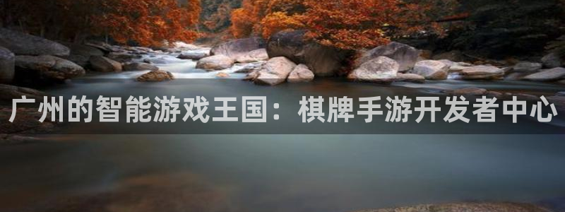 庄闲稳赢的公式方法：广州的智能游戏王国：棋牌手游开发者中心